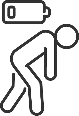 Person feeling generally ill